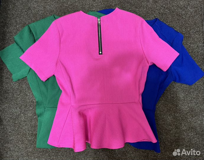 Кофта с баской