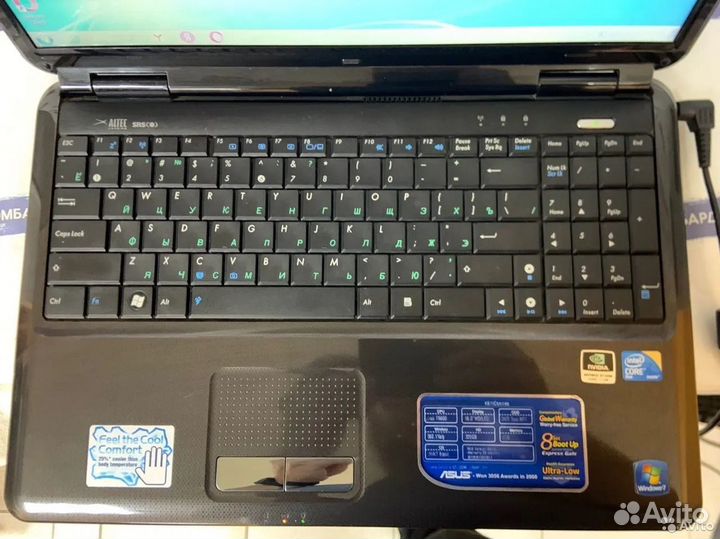 Л.Х. Ноутбук asus K61IC