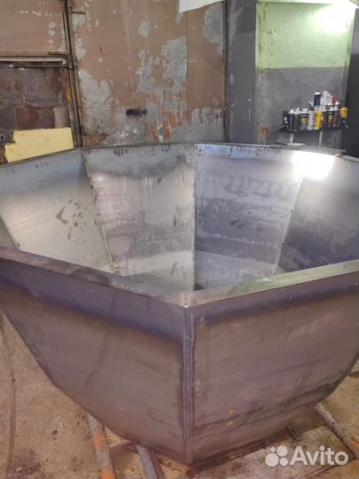 Чан/купель с подогревом. Самостоятельная сварка