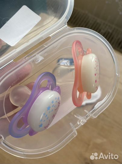 Пустышки avent новые