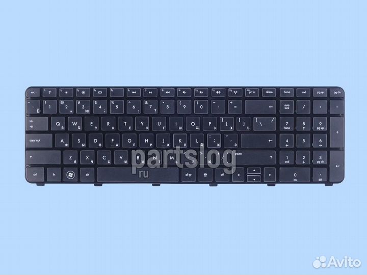 Клавиатура для HP dv7-6000 dv7-6100 Черная С рамко