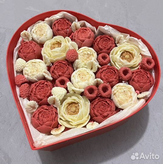 Букет из шоколадных цветов