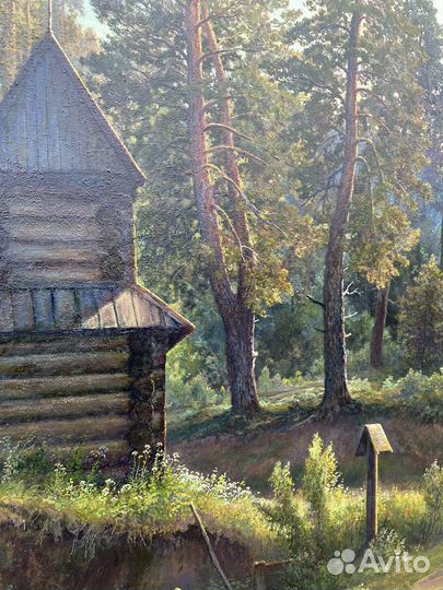 Большая картина Русская живопись холст масло