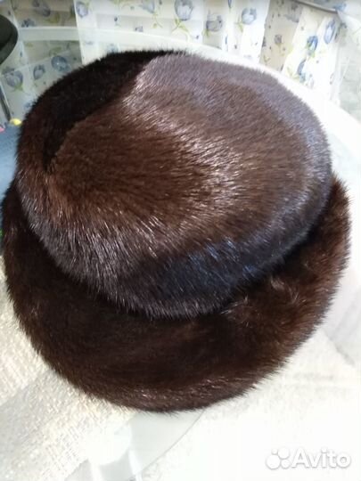 Шапка норковая женская