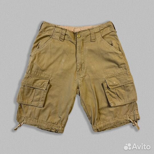 Широкие реп шорты карго Brandit y2k