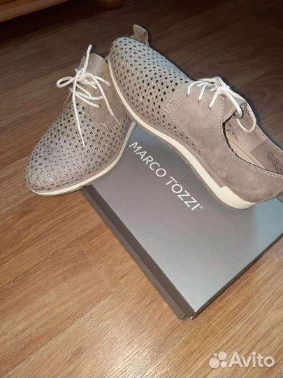 Полуботинки с перфорацией Marco Tozzi