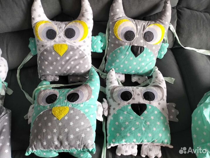 Комплект в детскую кроватку, бортики