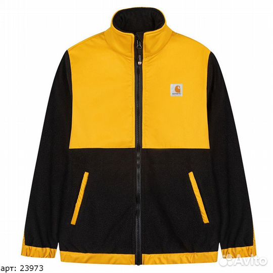 Шерпа carhartt (S-3XL) черная желтая