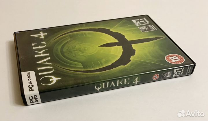 Quake 4 зарубежная лицензия DVD-box