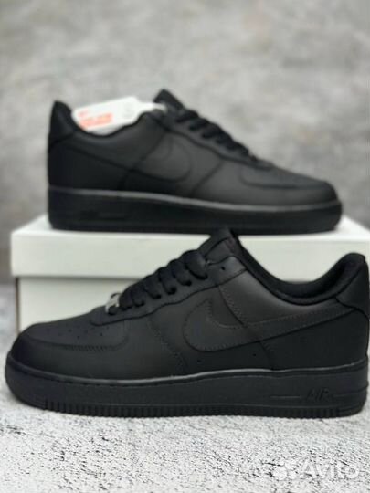 Кроссовки Nike air force 1 low black