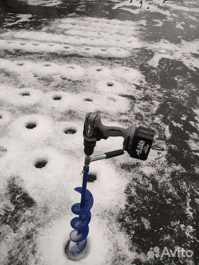 Шнек ледобур nanwei