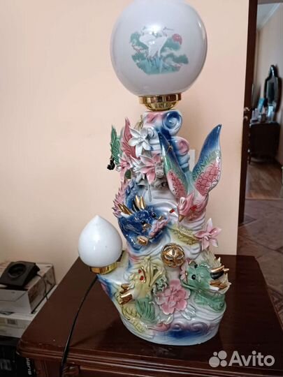 Фарфоровый светильник китай