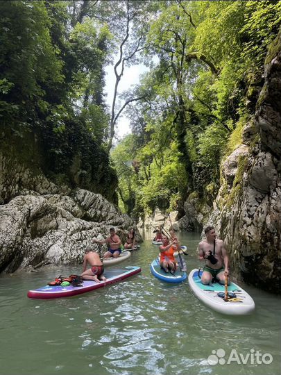 Сапы в каньоне чертовы ворота в Сочи ежедневно