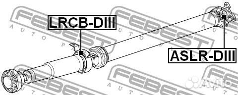 Крестовина карданного вала 27x80