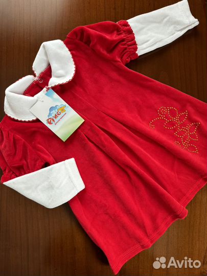 Платье для девочки 80-86