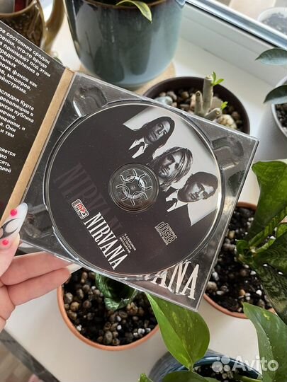 Музыкальный CD MP3 диск группы Nirvana