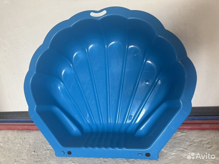 Песочница 2 шт. пластик с крышкой