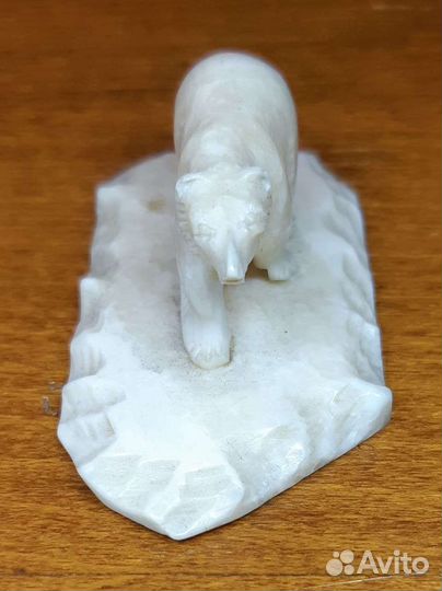 Мишка на льдине,кост,ссср