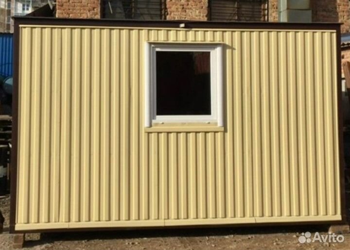 Бытовка из металла 5x2,4x2,4 - лдсп