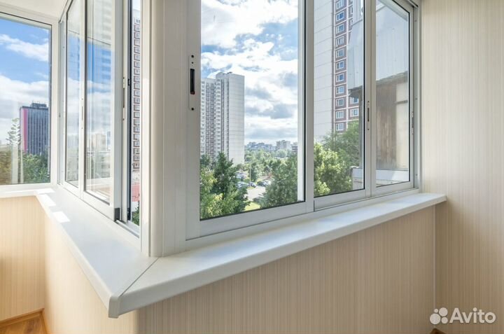 Остекление балконов и установка пластиковых окон