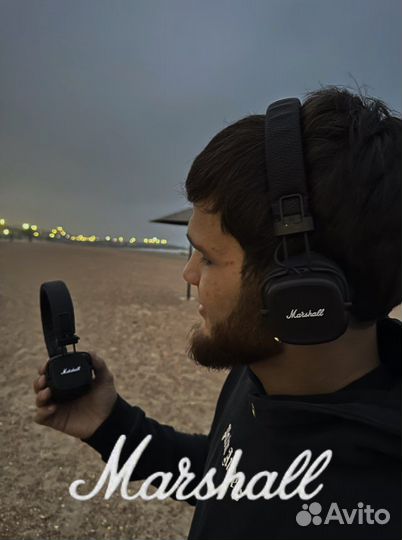 Беспроводные наушники маршалл major 3