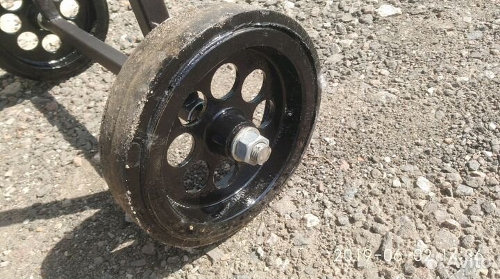 Мангал на колёсах