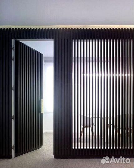 Перегородки раздвижные лофт