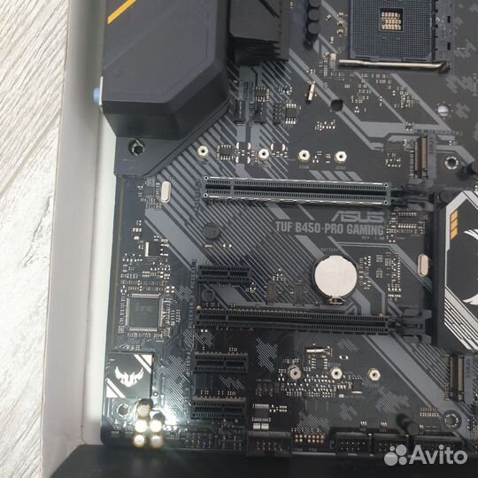 Материнская плата asus TUF B450 PRO gaming