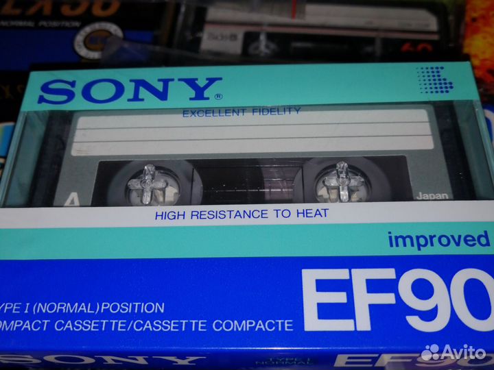 Аудиокассеты новые запечатанные