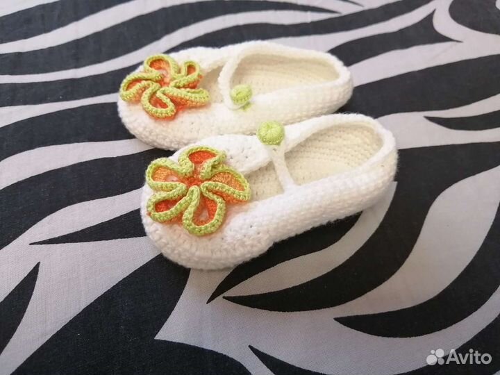 Пинетки для девочки