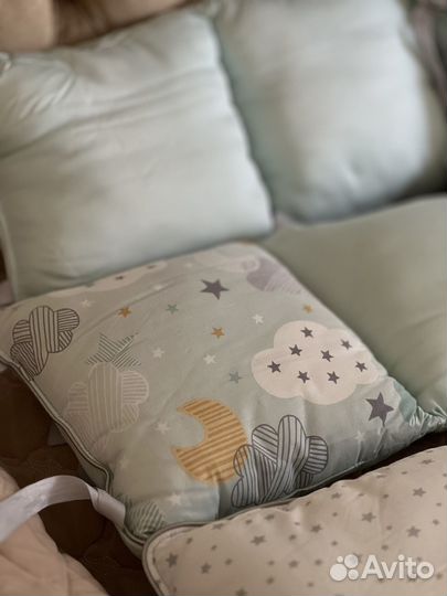 Бортики в кроватку