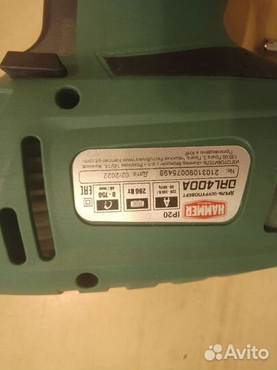 Дрель шуруповерт сетевой