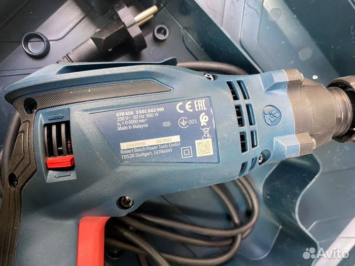 Дрель-шуруповерт bosch GTB 650