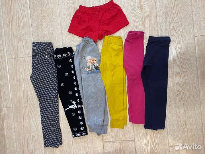 Пакет вещей на девочку 110