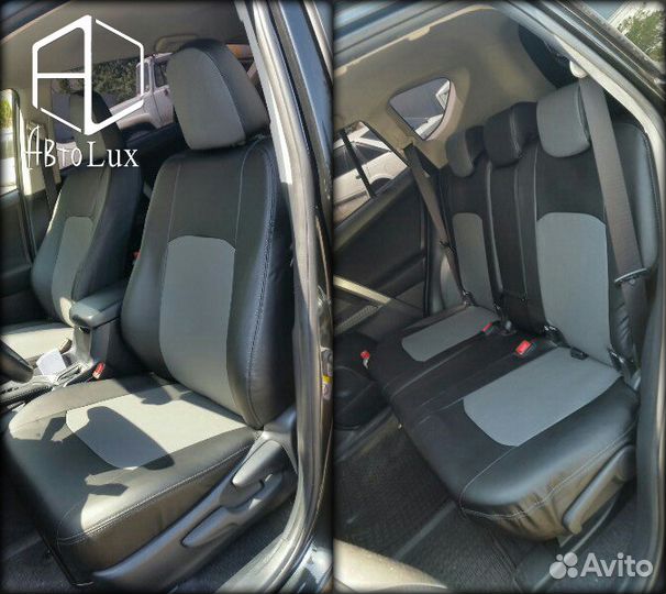 Авточехлы «Турин» из экокожи Toyota RAV 4