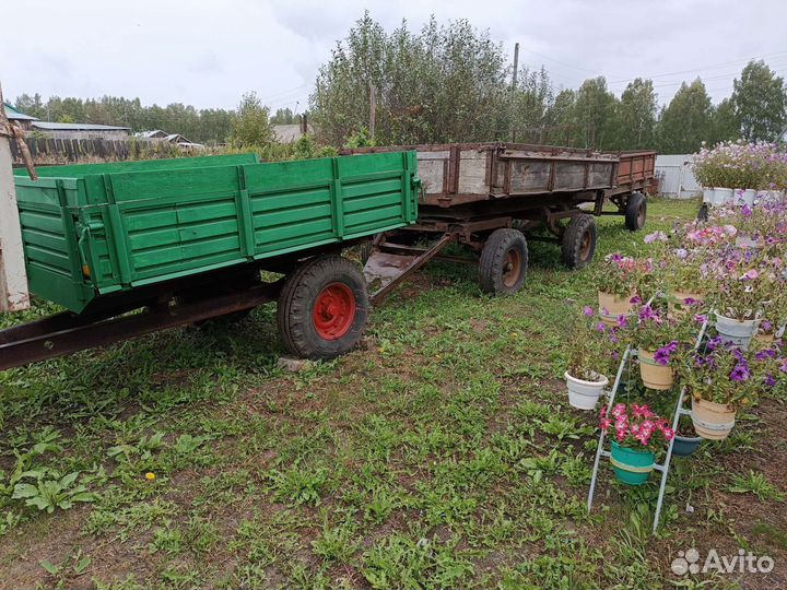 Прицеп тракторный 1ПТС-2, 1991