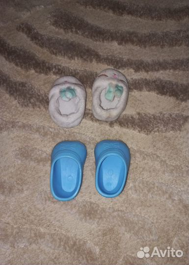 Беби борн аналог. Мальчик с комплектом вещей