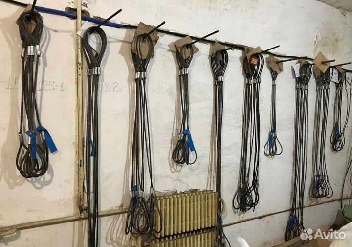 Стропы грузовые канатные чалки уск1, пауки 4ск