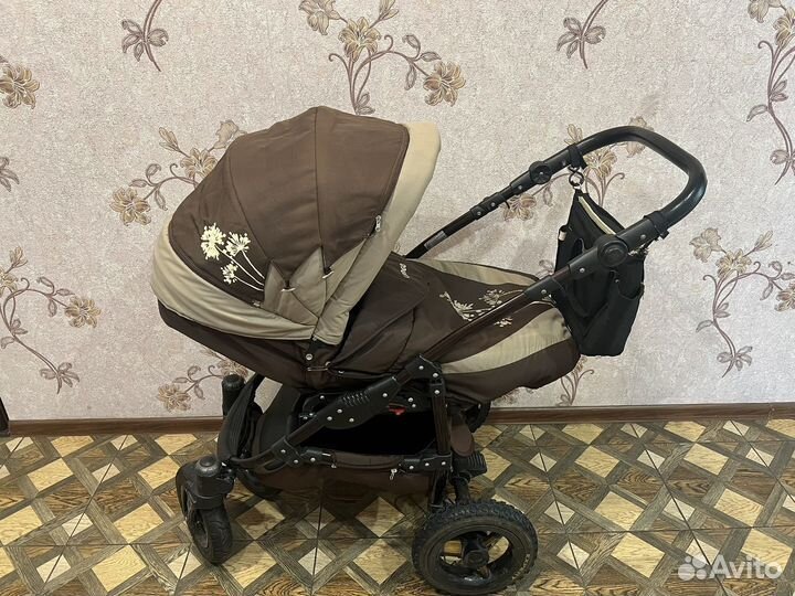 Коляска для новорожденных 2в1