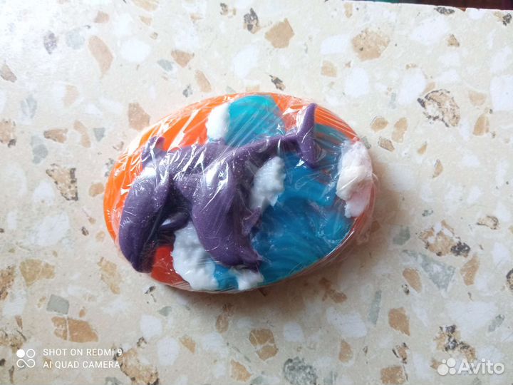 Мыло ручной работы дельфины 