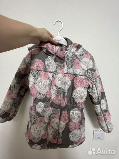 Зимняя куртка для девочки 122