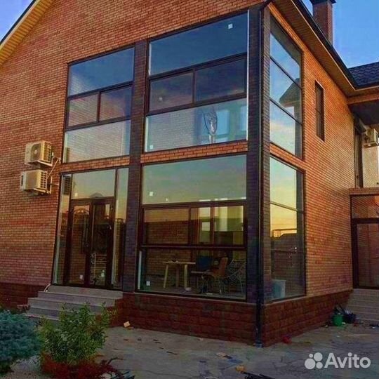 Пластиковые окна. остекление домов