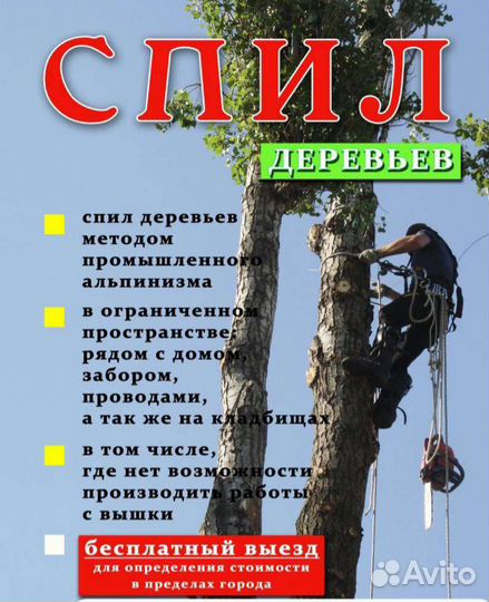 Спил деревьев, Обрезка сада