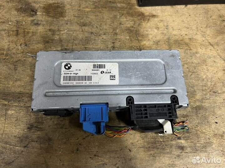 Блок комфорта ZGW-01 High BMW F01 F07 F10 F12