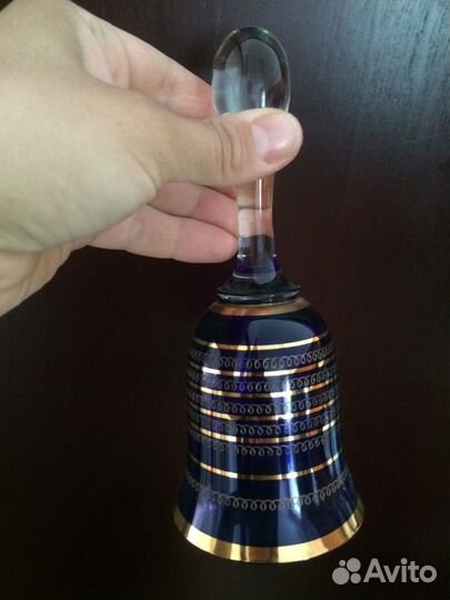 Бокалы колокольчики антиквариат