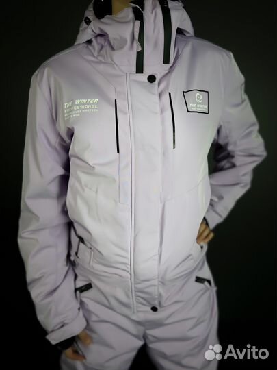 Комбинезон горнолыжный унисекс The Winter Серый
