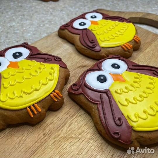 Выпекание пряников с росписью