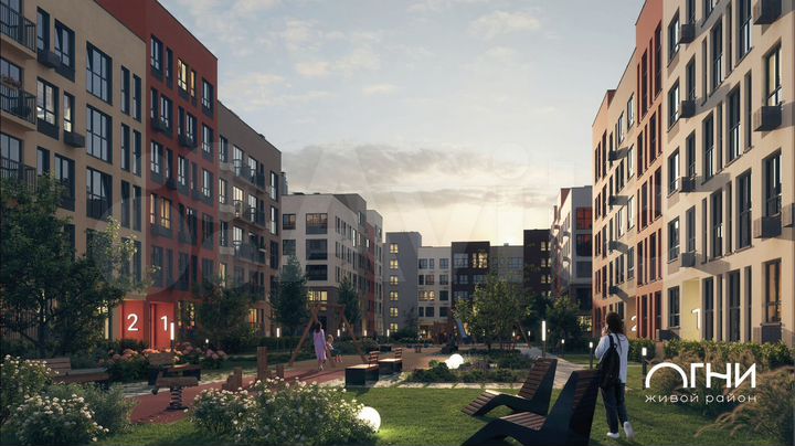 2-к. квартира, 57,5 м², 1/5 эт.