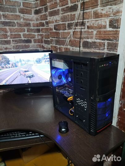 Средне игровой пк компьютер 8ram ssd