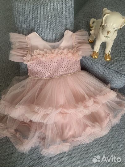 Детское нарядное платье 116-122